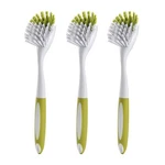 Dish Brush With Handle, Stiff Bristles Scrubber For Pots, Pans & Sink Cl.... Fixed Price $18.80.