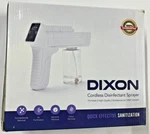 Dixon Cordless Digital Push Button Desinfectant Sprayer/ AO-X1 3.7V-18W Nos. Fixed Price $49.99.